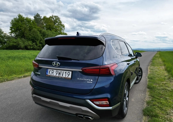 Hyundai Santa Fe cena 124900 przebieg: 174000, rok produkcji 2018 z Kraków małe 742